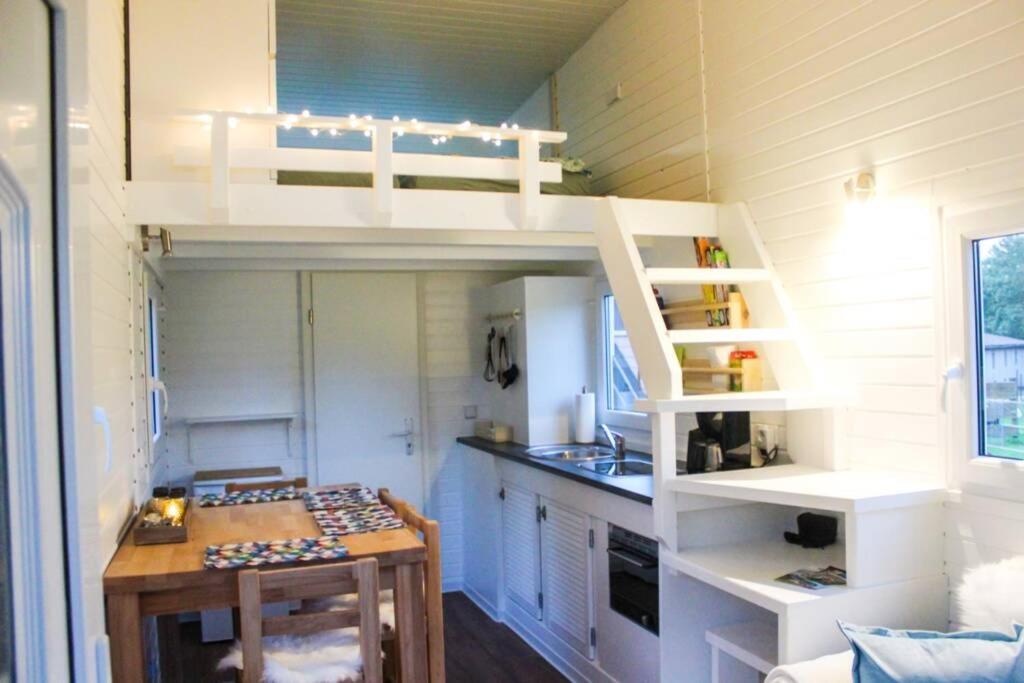 Tinyhaus Auf Annettes Kinderbauernhof Бад-Лаутерберг Экстерьер фото
