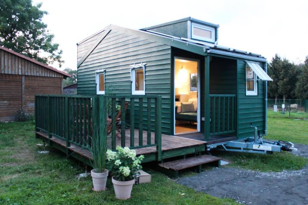 Tinyhaus Auf Annettes Kinderbauernhof Бад-Лаутерберг Экстерьер фото