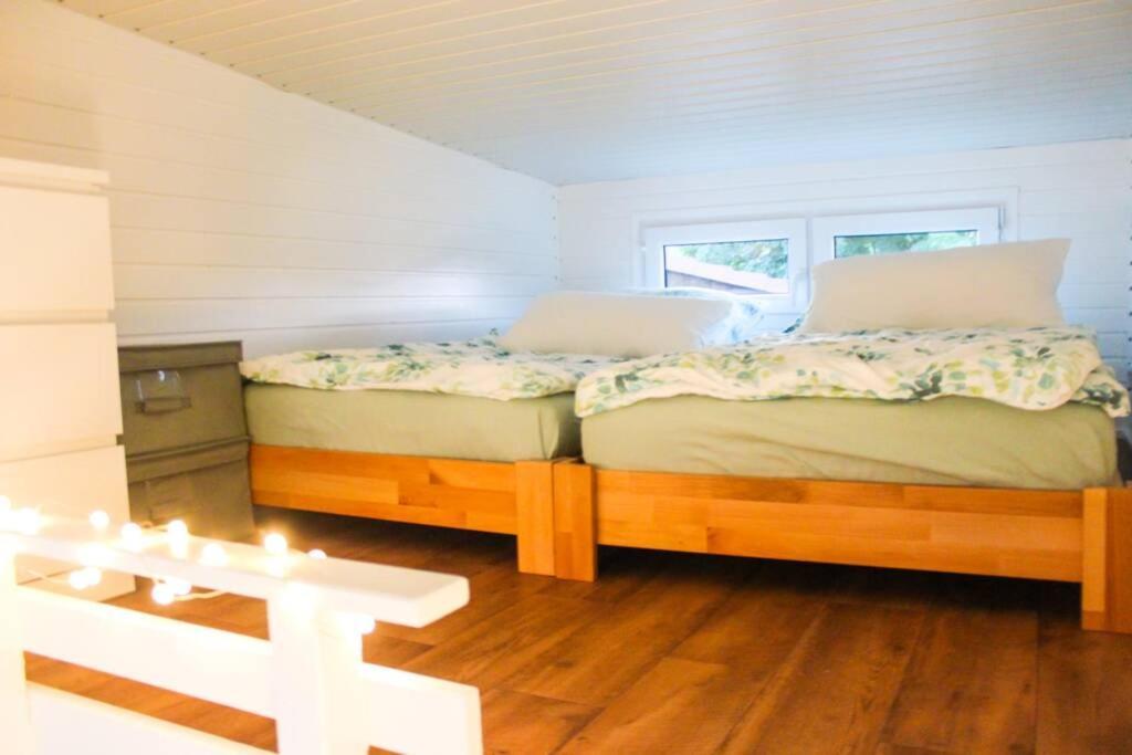 Tinyhaus Auf Annettes Kinderbauernhof Бад-Лаутерберг Экстерьер фото